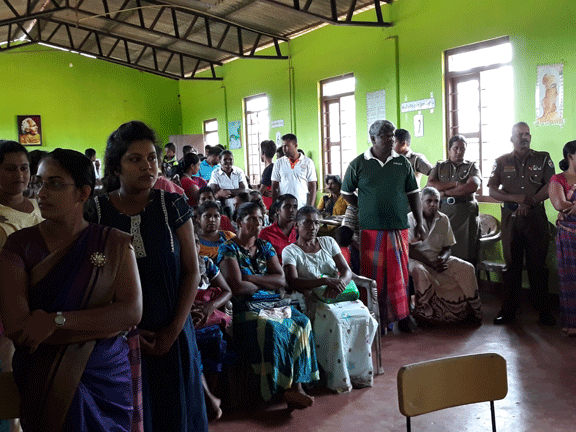 The Special Mobile Service Program and Land Kachcheriya(187 GN Division) -15. August 2019